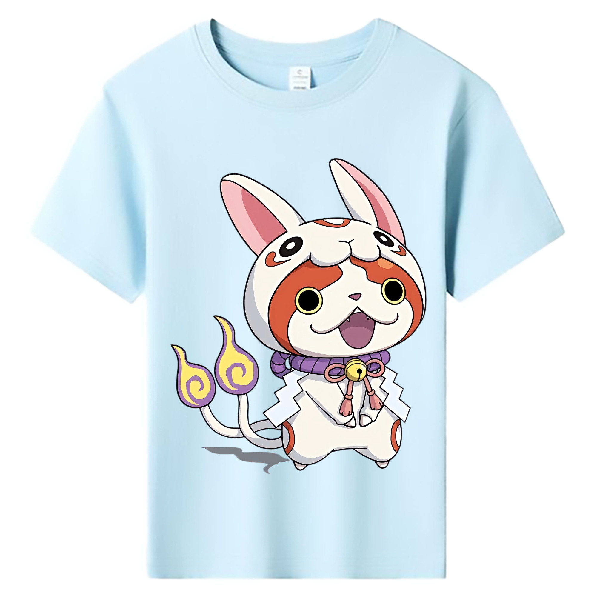 （画像用） 妖怪ウォッチ Yo-kai Watch 綿100％キッズTシャツ（フロントプリント）